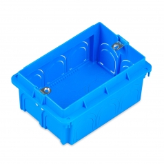 Caja de empotrar redonda de 3 módulos
