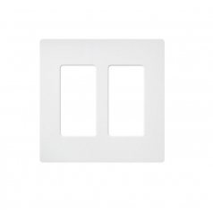 Lutron SATIN WALLPLATE 2GANG