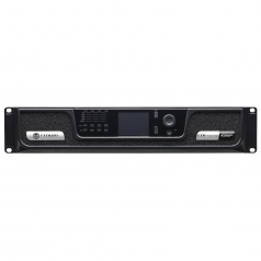 Amplificador de potencia de 4 canales x 300W a 4/8 Ohms con BLU link y DSP