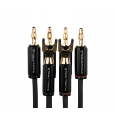 Cable de bocina de tipo bi-cableado Series 4 de 3 metros con conector banana a espada