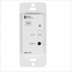 In Wall Bluetooth Audio Receiver version US (pieza) Blanco