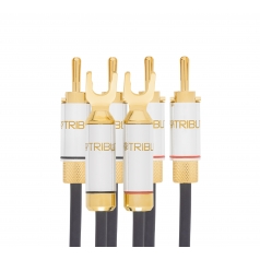Cable de bocina de tipo bi-cableado Series 8 MK II de 3 metros con conector banana a espada