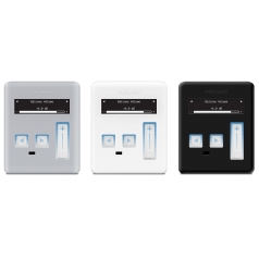 Placa para control de volumen y zonas ARC con 3 botones y 1 display