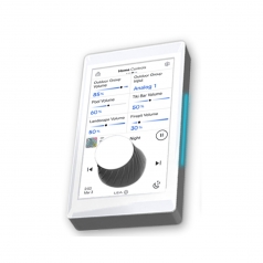 Controlador táctil de pared Connect Series con Streamer, Dante y Bluetooth para amplificador