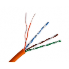 Wirepath  Cat 5e 350MHz Unshielded Wire - 1000 ft. Nest in Box(pieza) Naranja