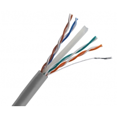 Wirepath  Cat 6 550MHz Unshielded Wire - 1000 ft. Nest in Box (pieza) Gris