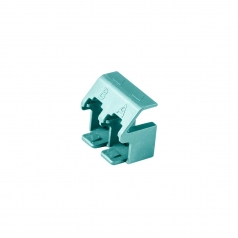 SSF LC MM Connector Clip w/Polarity Tube (Aqua)