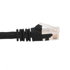 Wirepath Cat 5e Ethernet Patch Cable - 2 ft (pieza) Negro