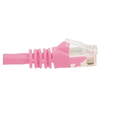 Wirepath Cat 6 Ethernet Patch Cable - 10 ft (pieza) Rosa