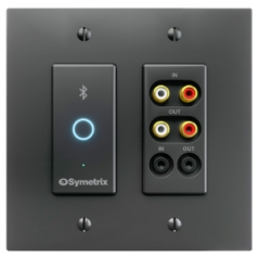 Placa expansora de audio con Bluetooth, RCA, 3.5mm, Dante y PoE