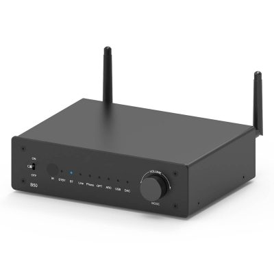 Rakoit M400 Network 4 Zone Audio Streaming Preamplifier (pieza) Negro