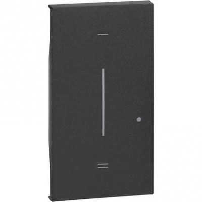 Living-Now Smart Cubretecla dimmer SMART K4411CM2  2 mód. Color negro (pieza)