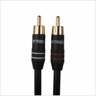 Tributaries RCA Audio Cable Series 2 1m (pieza) Negro