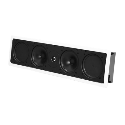 Definitive-Technology In-Wall Speaker (1) 1” dome tweeter (2) 6.5” bass/mid drivers (2) 6.5” sub radiators (pieza) Blanco
