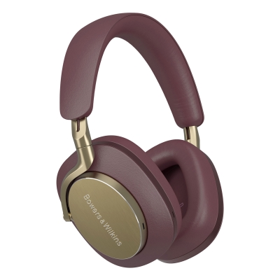 B&W Px8 Noise-Canceling Wireless Over-Ear Headphones (Royal Burgundy)