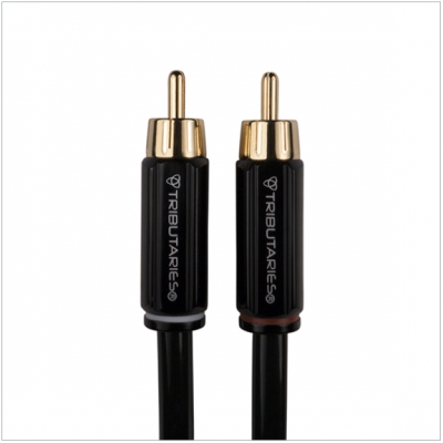 Tributaries RCA Audio Cable Series 4 3m (pieza) Negro