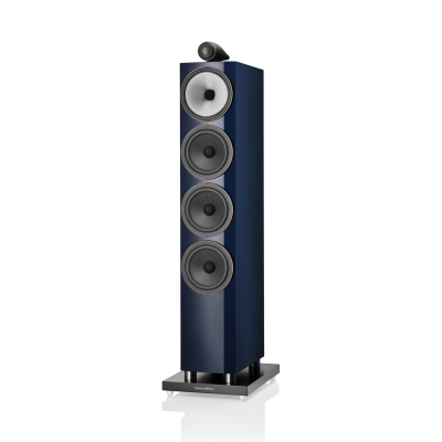 B&W 703 S3 Signature 3-Way Floorstanding Loudspeaker (pieza) Midnight Blue Metallic