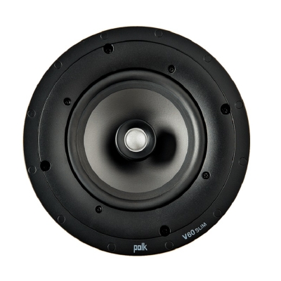 Polk High performance, 2-way In-Ceiling Speaker, (1) 6-1/2