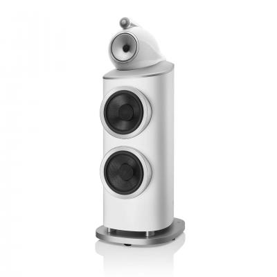 B&W 801 D4 Floorstanding Speaker(pieza) White