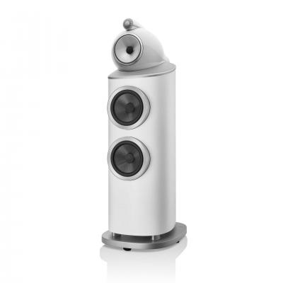 B&W 802 D4 Floorstanding Speaker(pieza) White