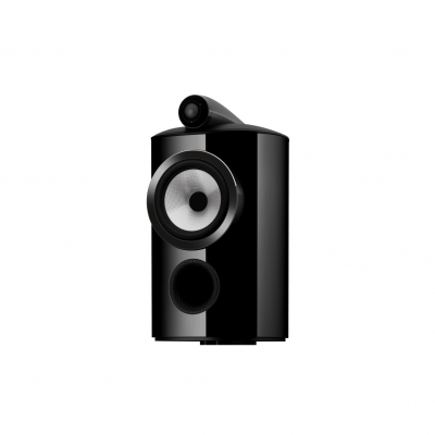 B&W - Altavoz pasivo para estantería de 2 vías con 1 Driver de MF/BF de 6.5pulg, 8 Ohms y RF(-3dB): 42Hz-28kHz (pieza) Negro