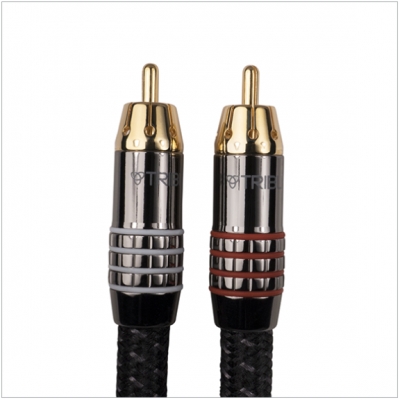 Tributaries RCA Audio Cable Series 8 1m (pieza) Negro