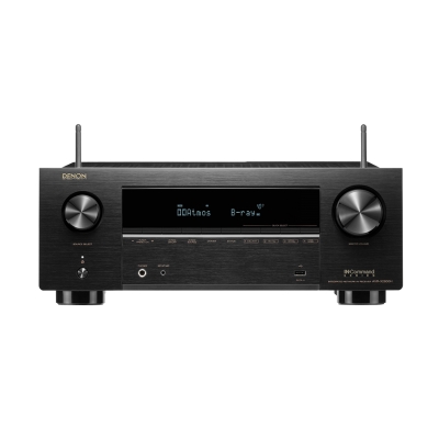 Denon Amplificador AVR-X2800H 95W 7 Ch Bluetooth Capable HDR Compatible with HEOS and Dolby Atmos 8K Ultra HD AV Home Theater Receiver Negro (pieza)