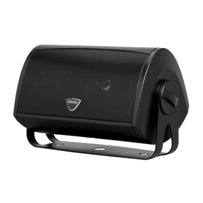 Definitive-Technology All-Weather Indoor/Outdoor Speaker (1) 5.25” BDSS bass/mid (1) 1” dome tweeter (1) 5” x 8” bass radiator (pieza) Negro