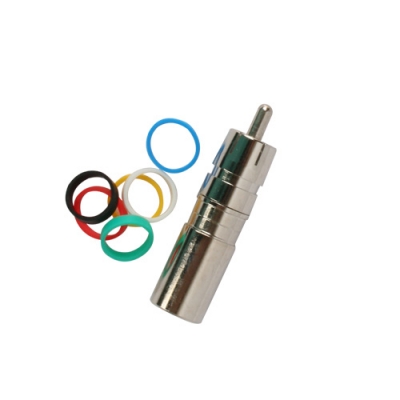 Binary Conector BC3-RCA-RG6Q RCA Male Compression Connector 75 Ohm - Bag of 20