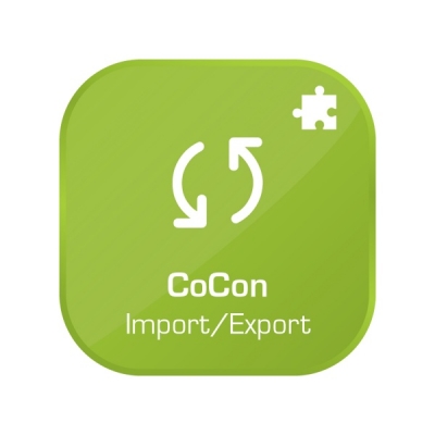 Televic CoCon Import/Export This Module Provides Additional Functionality to Import and Export Data To/From CoCon From Various Formats (pieza)