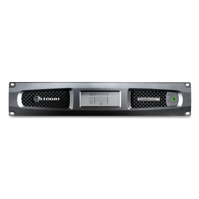 Crown DCI Series power amplifier, 2400W  2-channel  (pieza)Negro