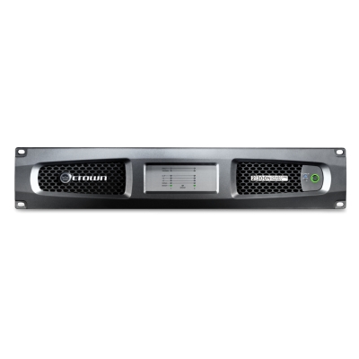 Crown DCI Series power amplifier, 300W with BLU link 2-channel  (pieza)Negro