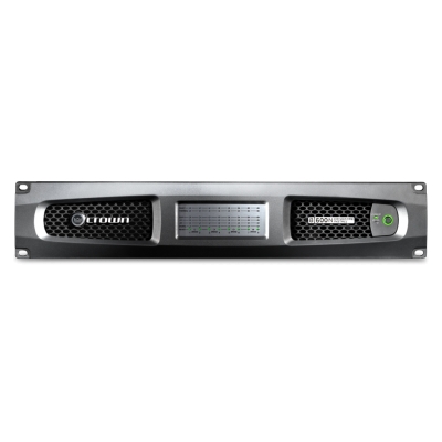 Crown DCI Series power amplifier, 600W 8-channel  (pieza)Negro