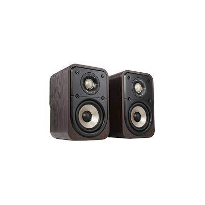 Polk Signature Elite Bookshelf Speaker (1) 1” Signature Elite (1) 4” Dynamic Balance Mica Reinforced Polypropylene Drivers (par) Café