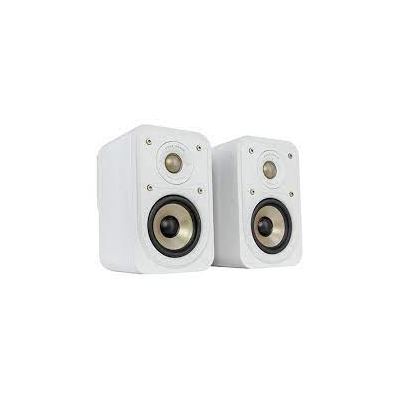 Polk Signature Elite Bookshelf Speaker (1) 1” Signature Elite (1) 4” Dynamic Balance Mica Reinforced Polypropylene Drivers (par) Blanco