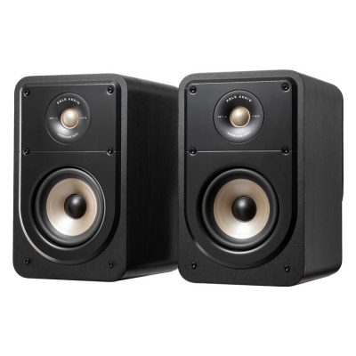 Polk Signature Elite Bookshelf Speaker (1) 1” Signature Elite (1) 5.25” Dynamic Balance Mica Reinforced Polypropylene Drivers (par) Negro