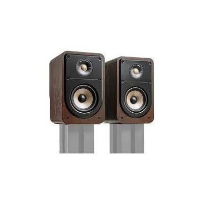 Polk Signature Elite Bookshelf Speaker (1) 1” Signature Elite (1) 5.25” Dynamic Balance Mica Reinforced Polypropylene Drivers (par) Café