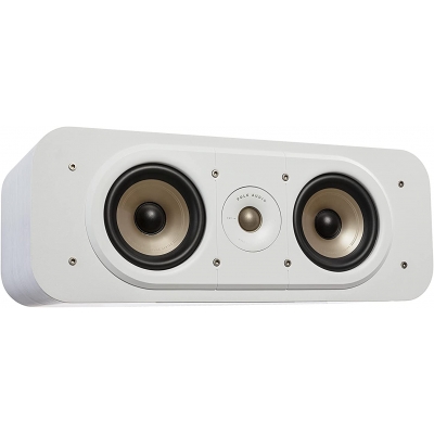 Polk Signature Elite Center Channel Speaker (1) 1” (2) 5.25” Dynamic Balance Mica Reinforced Polypropylene Drivers (pieza) Blanco