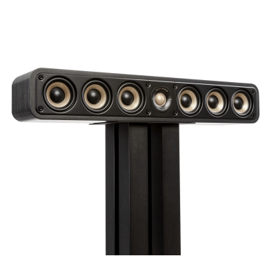 Polk Signature Elite Center Channel Speaker (1) 1”Terylene High-Res Dome Tweeter (6) 3” Dynamic Balance Mica Reinforced Polypropylene Drivers (pieza) Negro