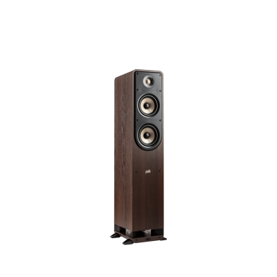 Polk Signature Elite Floorstanding Speaker (1) 1”Terylene High-Res Dome Tweeter (2) 5.25” Dynamic Balance Mica Reinforced Polypropylene Drivers (pieza) Café