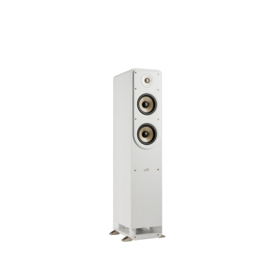 Polk Signature Elite Floorstanding Speaker (1) 1”Terylene High-Res Dome Tweeter (2) 5.25” Dynamic Balance Mica Reinforced Polypropylene Drivers (pieza) Blanco