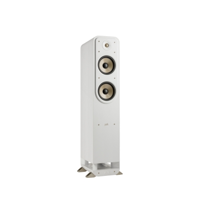 Polk Signature Elite Floorstanding Speaker (1) 1”Terylene High-Res Dome Tweeter (2) 6.5” Dynamic Balance Mica Reinforced Polypropylene Drivers (pieza) Blanco