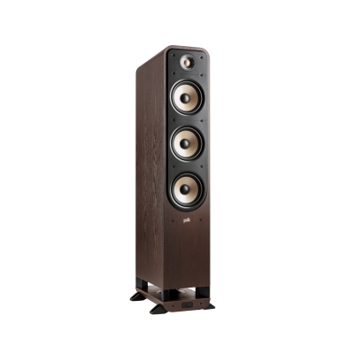 Polk Signature Elite Floorstanding Speaker (1) 1”Terylene High-Res Dome Tweeter (3) 6.5” Dynamic Balance Mica Reinforced Polypropylene Drivers (pieza) Café