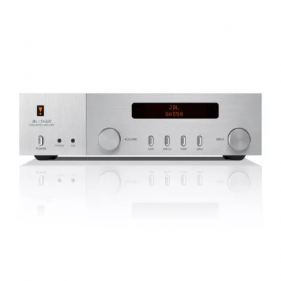 JBL  SA550 2.0-Ch. Bluetooth Integrated Amplifier with AptX Adaptive - Silver (pieza)