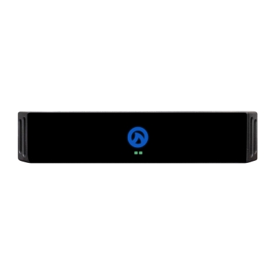 LEA - Amplificador Connect Series de 2 canales x 60W a 4/8 Ohms - 70V/100V con DSP, Dante y AES67 (pieza) Negro