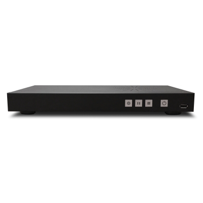 Adena - Estación multimedia para montar en rack con 64 GB de almacenamiento interno para capturar, mezclar, grabar y transmitir en vivo en 2 fuentes Full HD simultáneamente (pieza) Negro