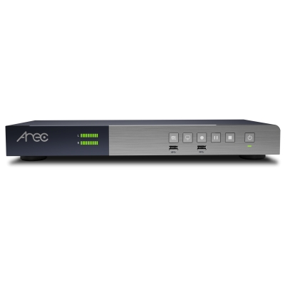 Adena - Estación multimedia para montar en rack con licencia NDI-HX y 2 TB de almacenamiento interno para capturar, mezclar, grabar y transmitir en vivo en 4 fuentes Full HD o 2 4K simultáneamente (pieza) Gris