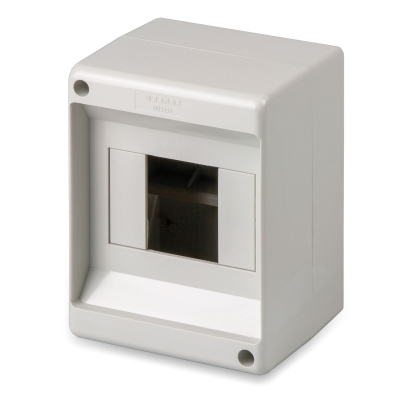 Master - Caja de pared de 4 módulos, 130x90x85mm (pieza) Blanco