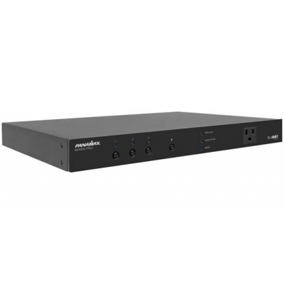 Panamax M4000-PRO 1 RU 15 Amp 8 Outlets, 3 BlueBOLT Programmable Banks