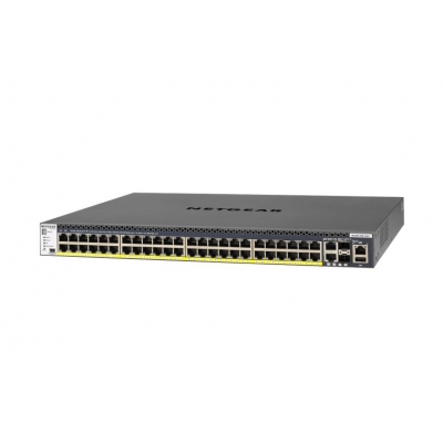 Netgear Switch Business NG-GSM4352PB-100NES-SW 48x1G PoE+ 591W, 2x10G, 2xSFP+ (pieza)